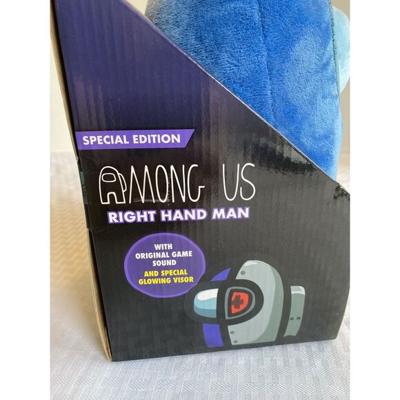 Toikido Among Us Special Edition Right Hand Man Plush 10in Hidden‎ Features - Picture 4 of 11